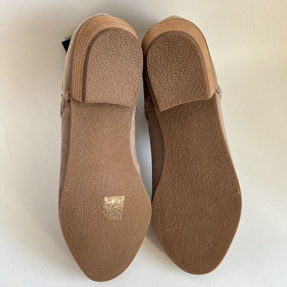 Jack Rogers Chelsea Boot Women Size 9.5M Taupe Suede Poppy Pull-on Waterproof - Picture 9 of 12